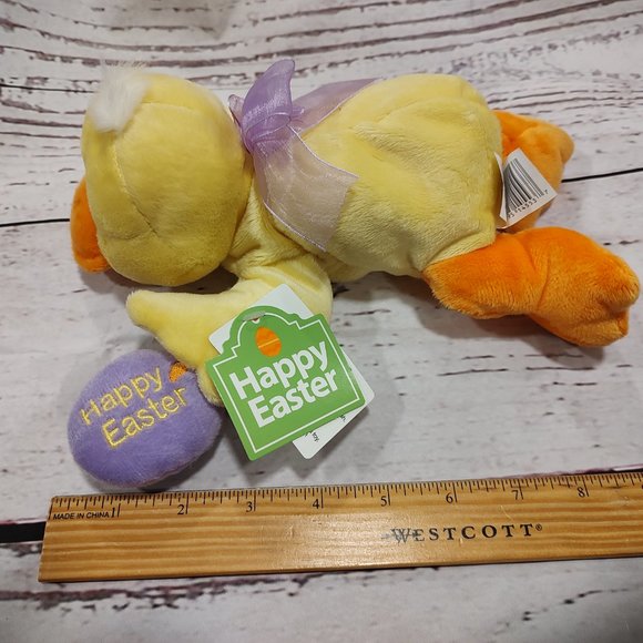 Easter Duck Plush With Egg Walmart NWT - Picture 5 of 5